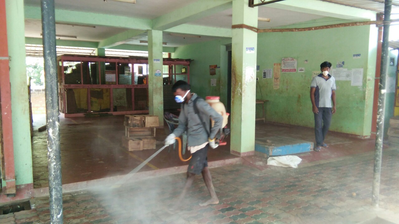 கொரோனா வைரஸ் தொற்றிலிருந்து மக்களைப் பாதுகாப்பதற்கான தடுப்பு நடவடிக்கைகளில் வல்வெட்டித்துறை நகராட்சி மன்றம் – 23.03.2020
