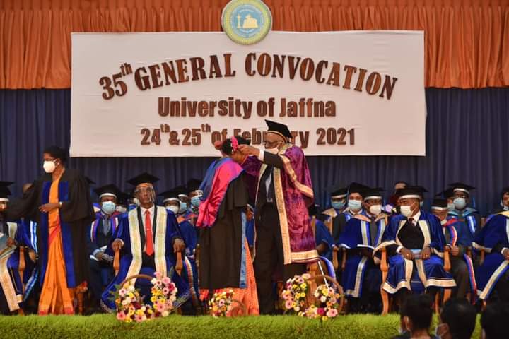 யாழ் பல்கலைக்கழக 35வது பட்டமளிப்புவிழா இன்று ஆரம்பமாகியது