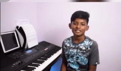 சிறுவன் சரண் சதீஸ்கண்ணன் வழங்கும் keyboard இசைப்பாடல்.