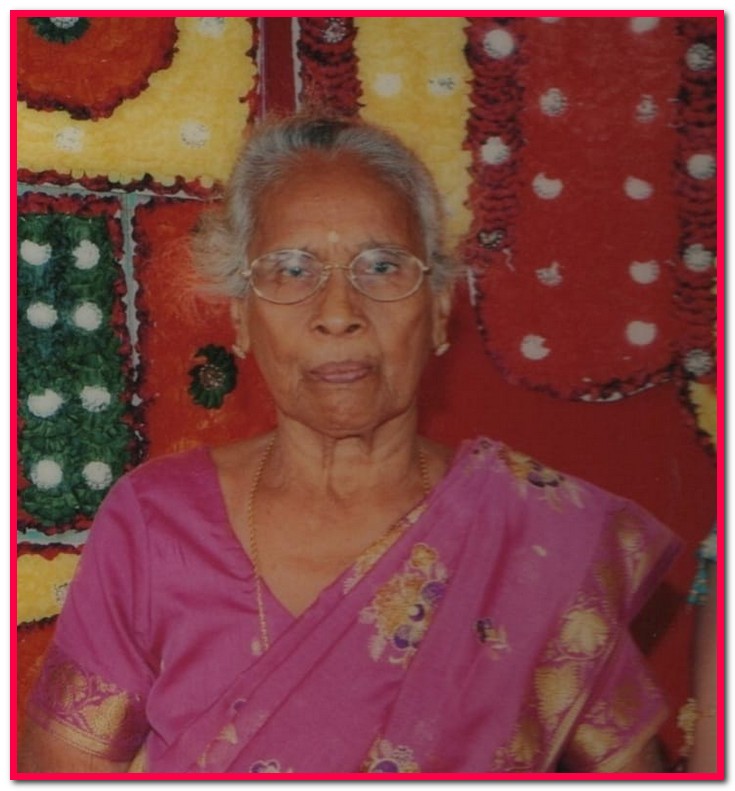 31ம் நாள் நினைவஞ்சலியும் நன்றி நவில்தலும் – அமரர் குமாரசாமி மதனசுந்தரி