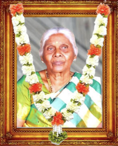 மரண அறிவித்தல் திருமதி. செல்வவேலாயுதம் அம்மன்கிளி
