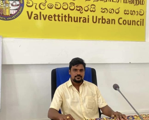 வல்வெட்டித்துறை நகரசபையின் புதிய தவிசாளராக இராமச்சந்திரன் சுரேன் தெரிவுசெய்யப்பட்டுள்ளார்!