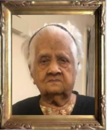 நூற்றியொரு அகவை கண்ட மூதாட்டி மறைவு